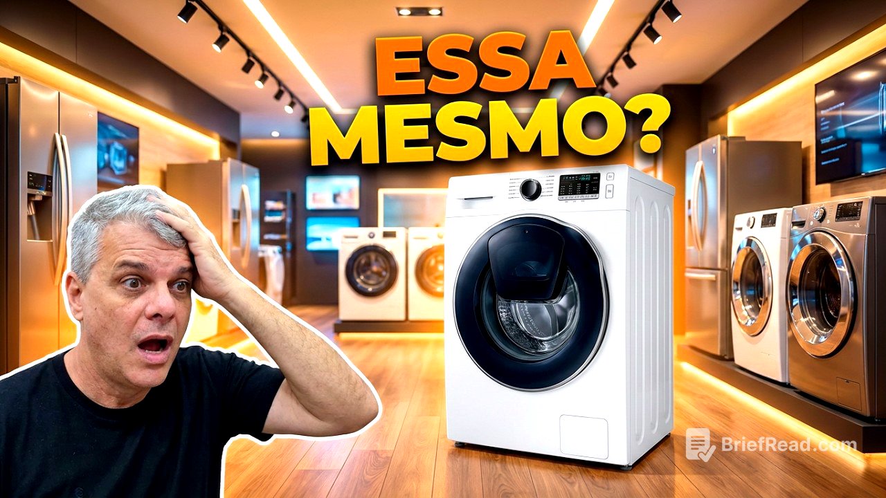 QUAL MELHOR LAVA E SECA 2026?  NÃO COMPRE antes de ver este vídeo! (Samsung, LG ou Midea?)