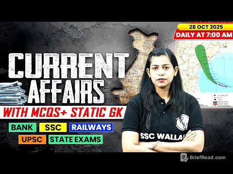 Current Affairs Today | 28 October Current Affairs 2025 | Daily Current Affairs | By Krati Mam