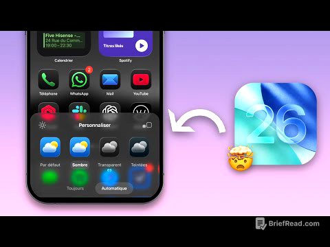 iOS 26 : 130 Nouveautés et Changements !
