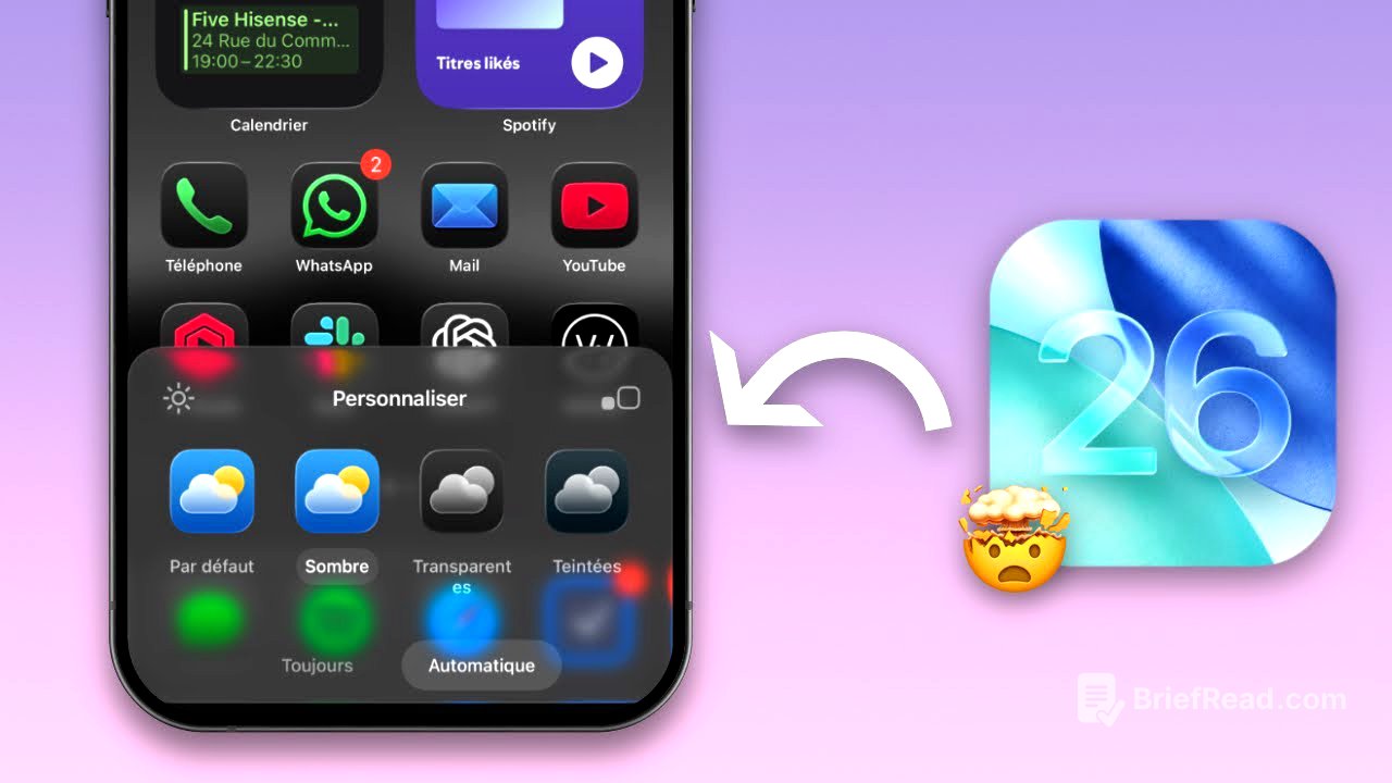 iOS 26 : 130 Nouveautés et Changements !