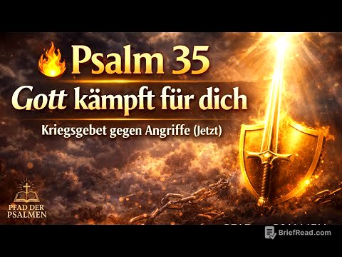 🔥 Psalm 35 — Gott kämpft für dich | Kriegsgebet gegen Angriffe (Jetzt)