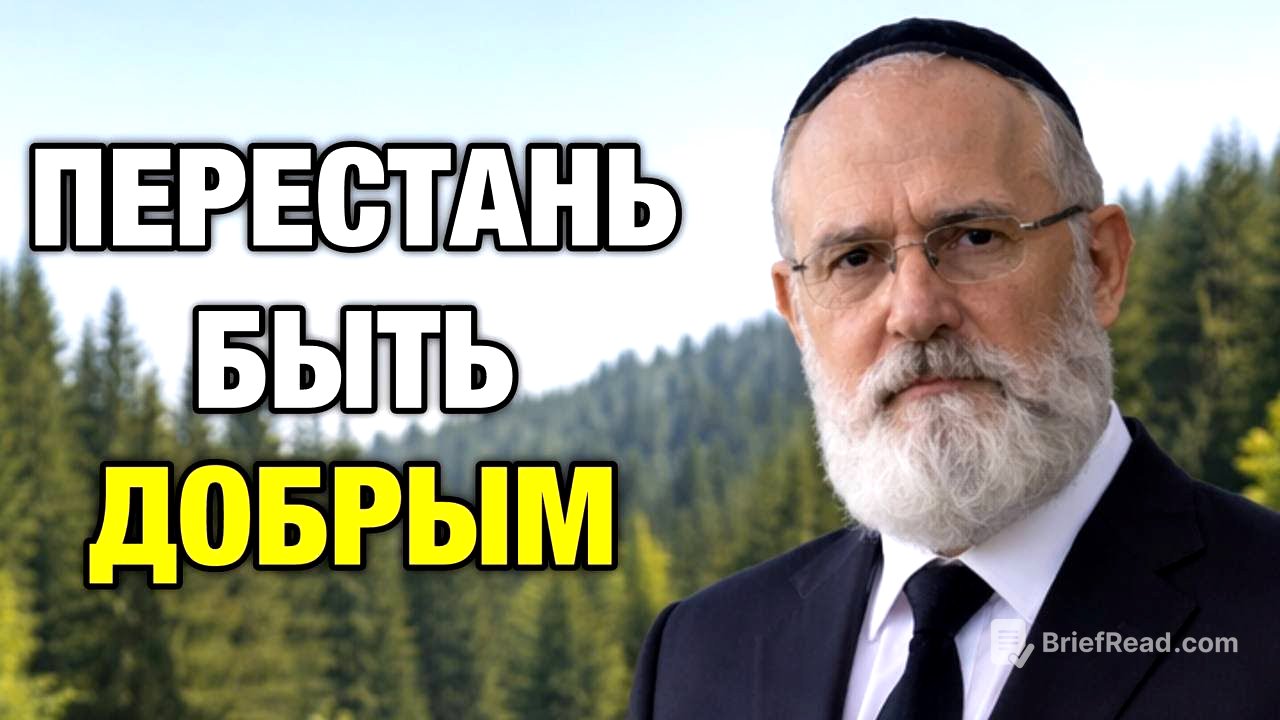 10 причин, почему доброта разрушает жизнь | Еврейская мудрость, о которой молчат