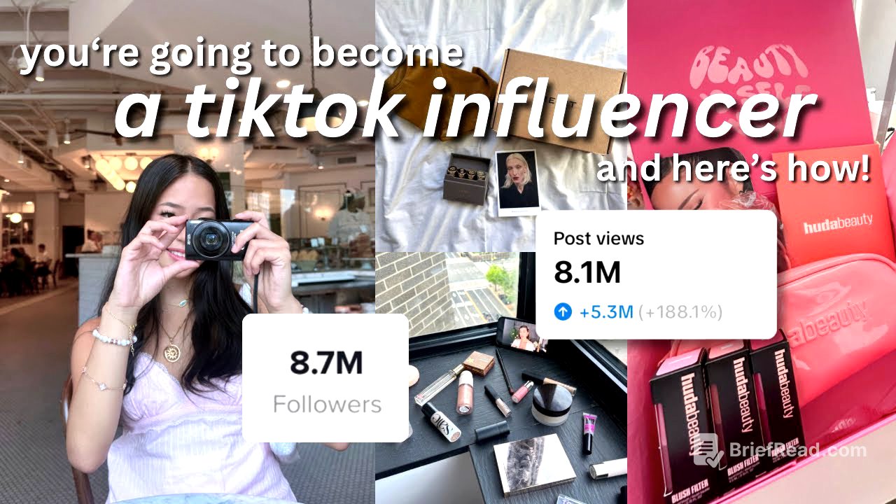 how to become a *famous* tiktok influencer | (pr, getting started, video ideas)