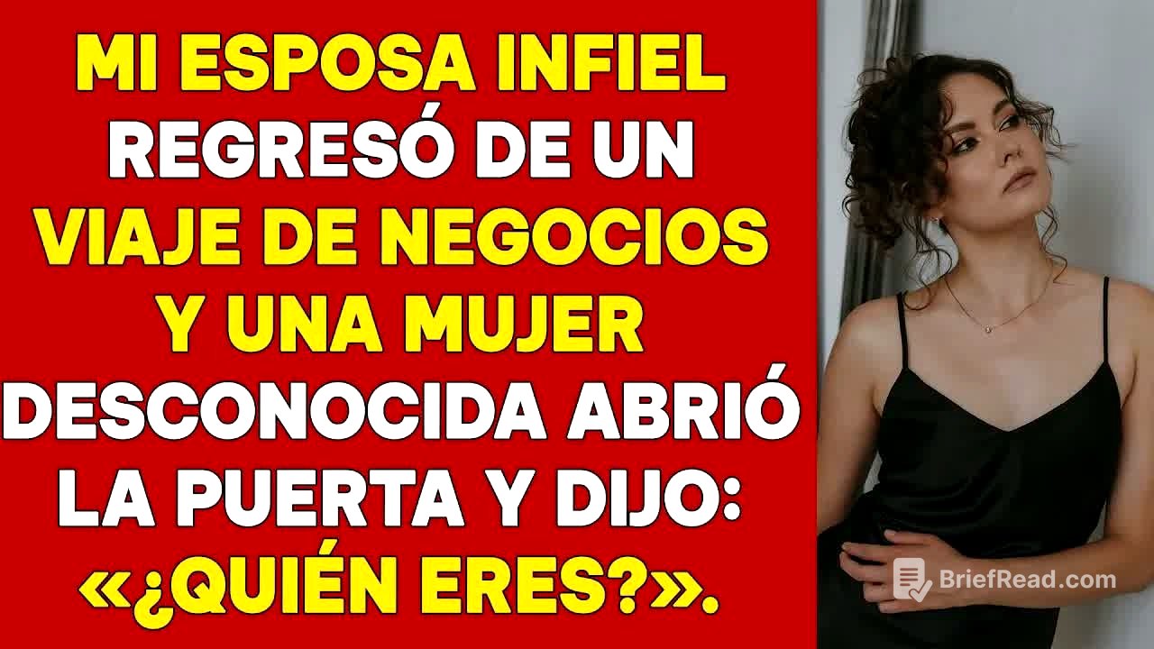 Mi Esposa Infiel Volvió de un Viaje de Negocios y una Mujer Desconocida Abrió la Puerta