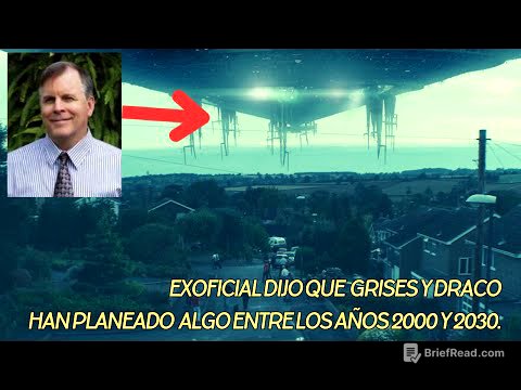 Exoficial dijo que  Grises y Draco han planeado  algo entre los años 2000 y 2030.