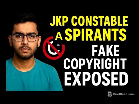 JKP Constable Aspirants | Fake Copyright Drama Exposed | JKP CONSTABLE UPDATE | #smallyoutuber 