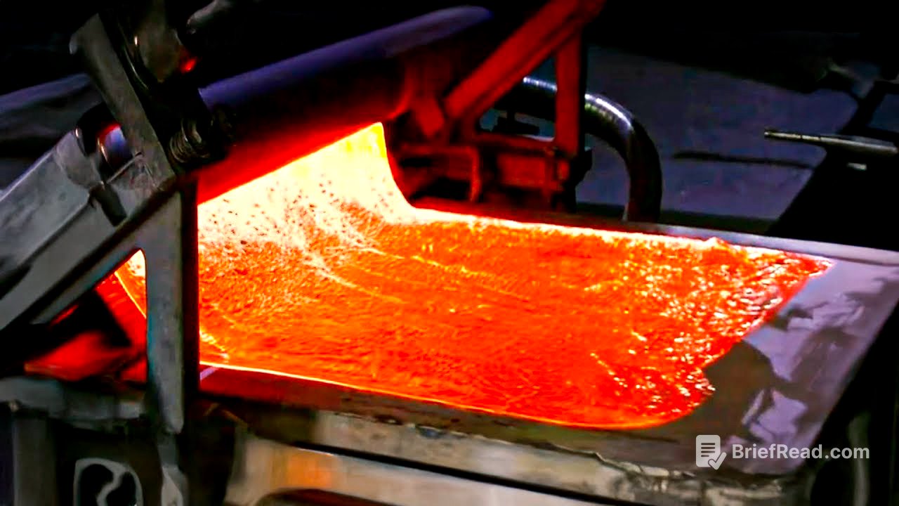 Come si Produce il VETRO con la Sabbia in Fabbrica