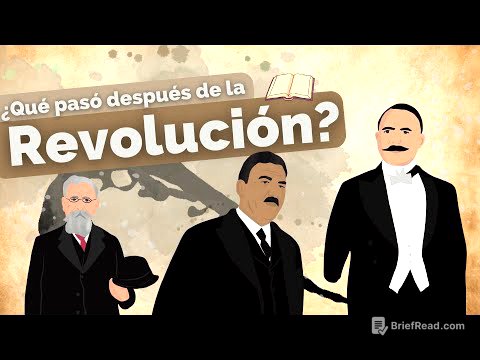 ¿Qué pasó después de la Revolución Mexicana? | Guerra Cristera | Secundaria