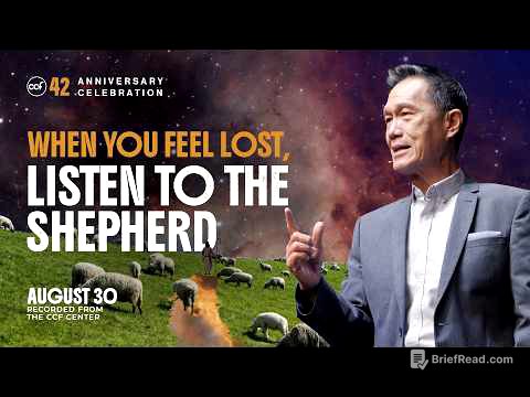 Our Extraordinary God Is Our Shepherd, Follow Him | Peter Tan-Chi | August 30, 2026