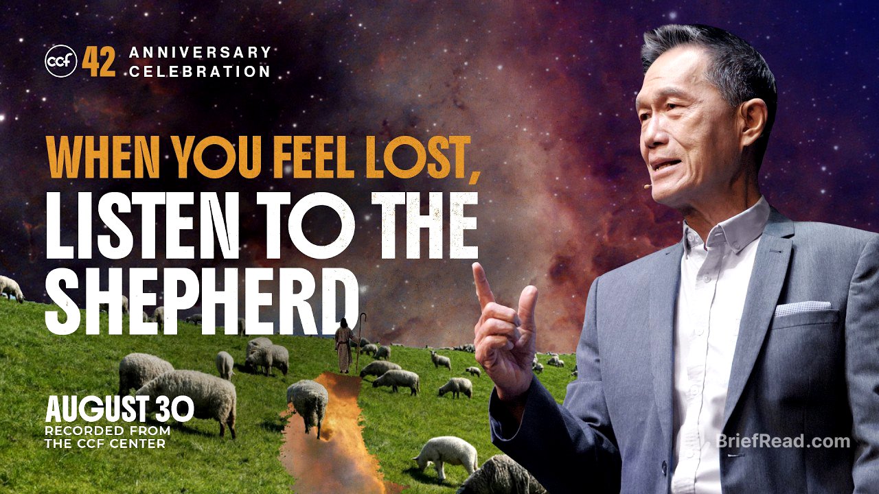 Our Extraordinary God Is Our Shepherd, Follow Him | Peter Tan-Chi | August 30, 2026