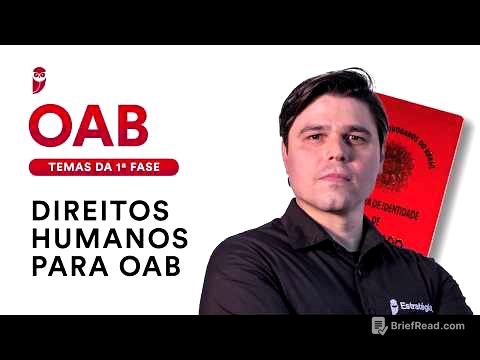 Direitos Humanos para OAB - Temas da 1ª fase