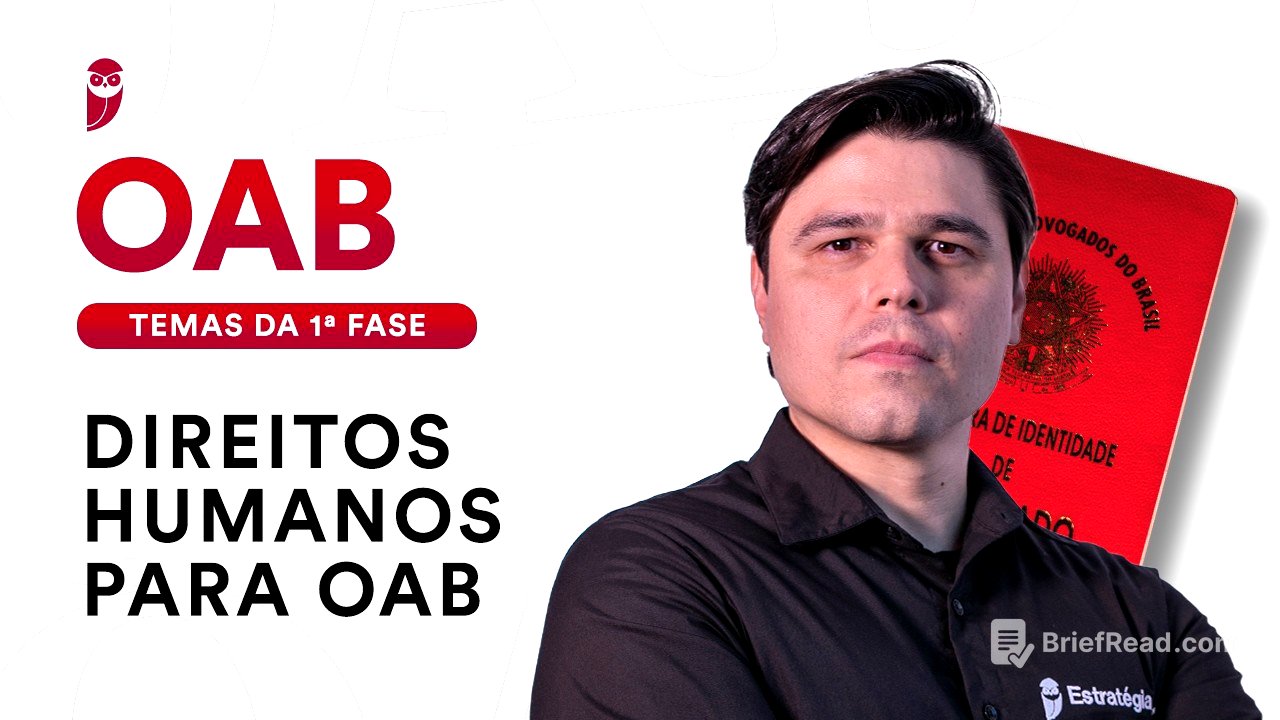Direitos Humanos para OAB - Temas da 1ª fase