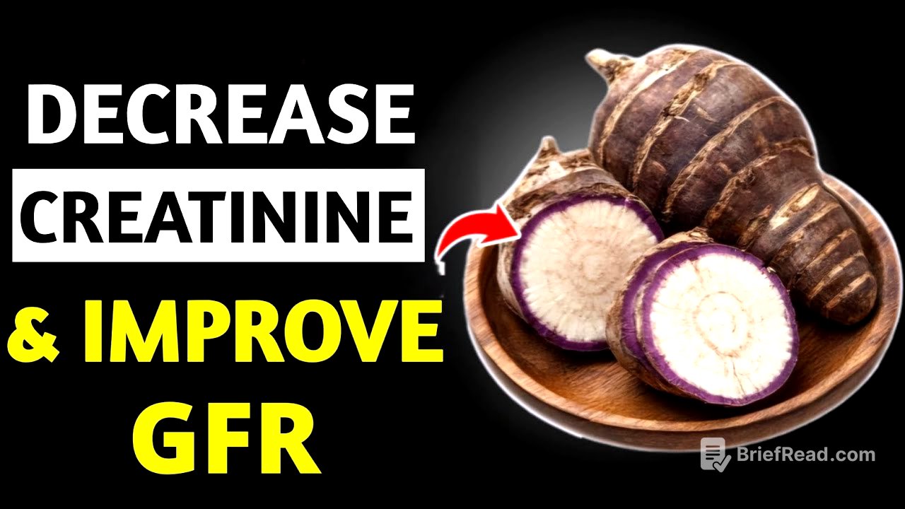 Top 5 Natural Vegetables to Decrease Creatinine & Improve GFR
