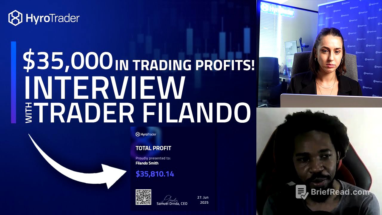 Trader made $35,000 in Trading Profits and reveals his STRATEGY | Interview with Funded Traders