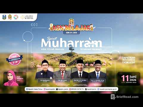 ASN Belajar Seri 19 | 2026 - Spirit Muharram 1448 H: ASN Hijrah Menuju Birokrasi Amanah