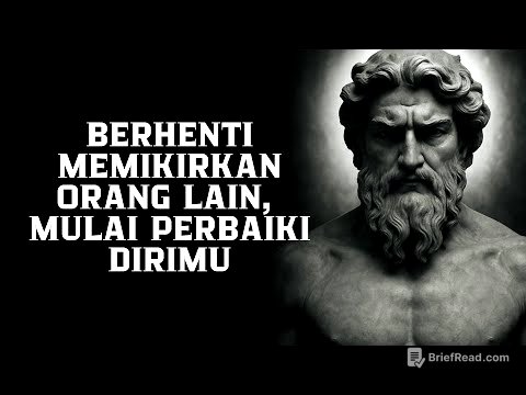 Saatnya Fokus Pada Diri Sendiri: Seni Bertumbuh Tanpa Terganggu Dunia Luar | Filsafat Stoikisme
