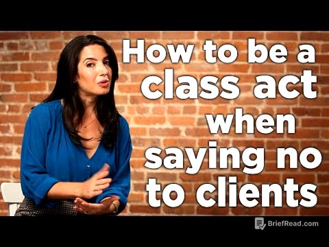How to be a Class Act When Saying No to Clients