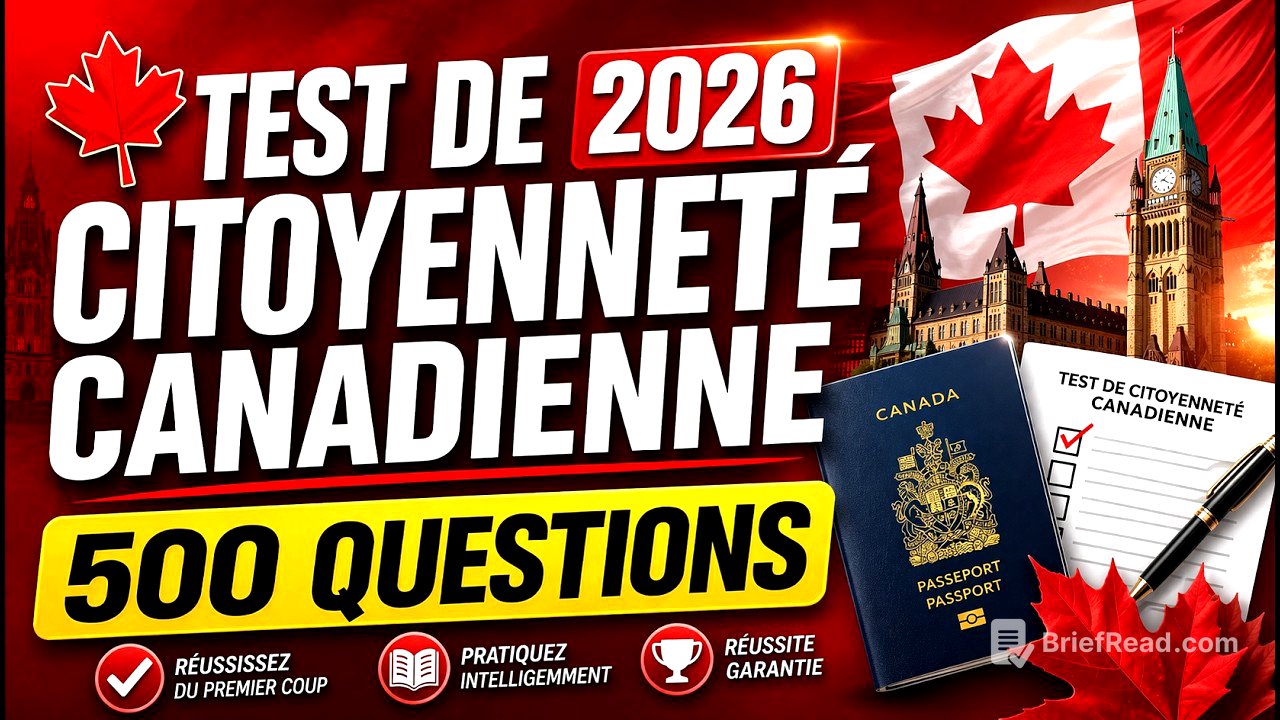 Examen de Citoyenneté Canadienne 2026