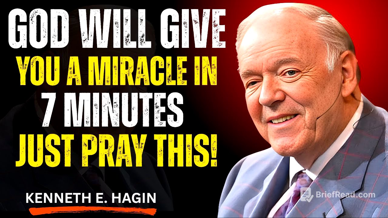 God Will Give You A Miracle in 7 Minutes — Just Pray This! | Kenneth E. Hagin Most Powerful Speech