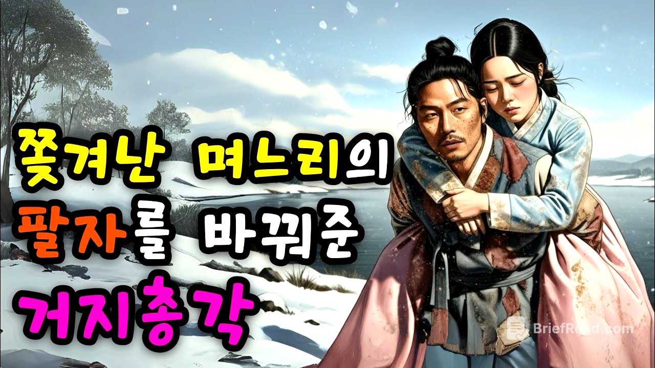 [햇살야담1] 쫒겨난 며느리, 비범한 거지 도령 만나 금의환향한 이야기 ㅣ야담·민담·설화·전설·옛날이야기·오디오북