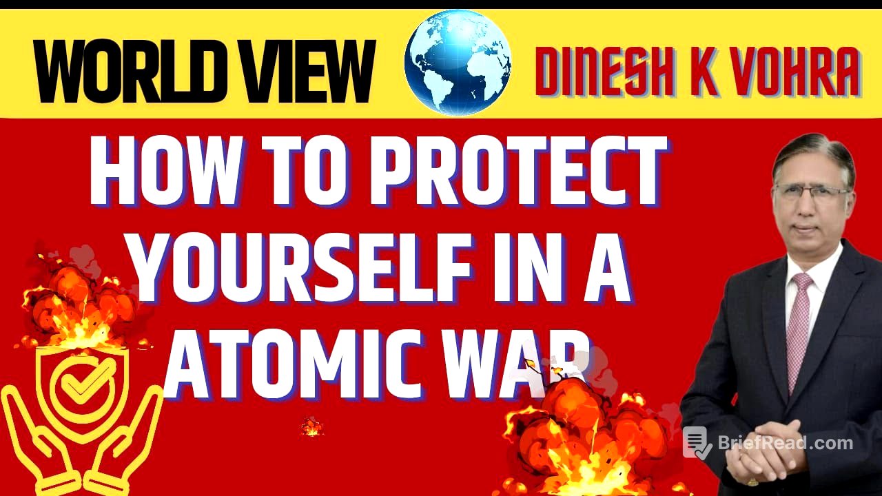 How to Protect Yourself From a Atomic/Nuclear War/Deadly Radiation