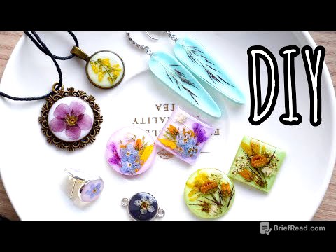 🌸ЗАЛИВАЮ НЕЖНЫЕ УКРАШЕНИЯ ИЗ ЭПОКСИДНОЙ СМОЛЫ ArtLine / PIECE OF SUMMER 🌸