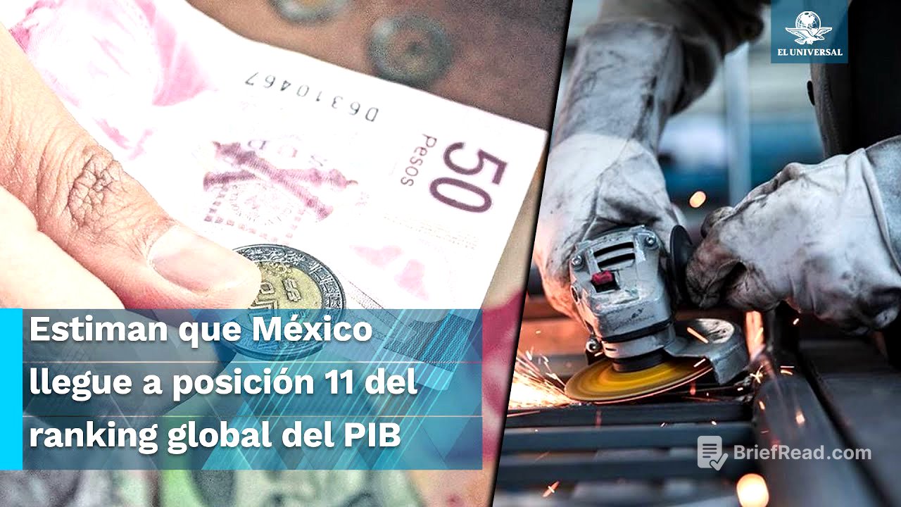 Economía mexicana al alza, superará a Corea, Australia y Rusia en PIB y se acerca al Top 10