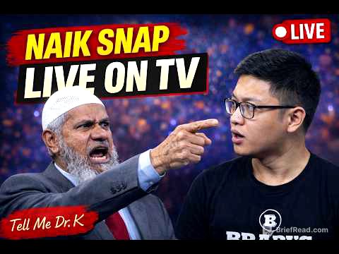 The One Question That Made Zakir Naik Lose His Temper Live on TV