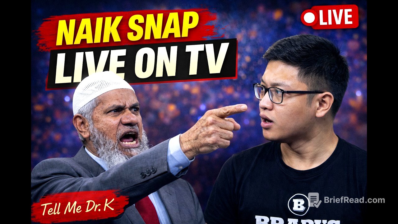 The One Question That Made Zakir Naik Lose His Temper Live on TV