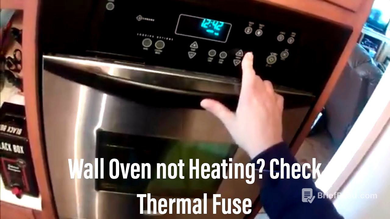 Wall Oven Not Heating