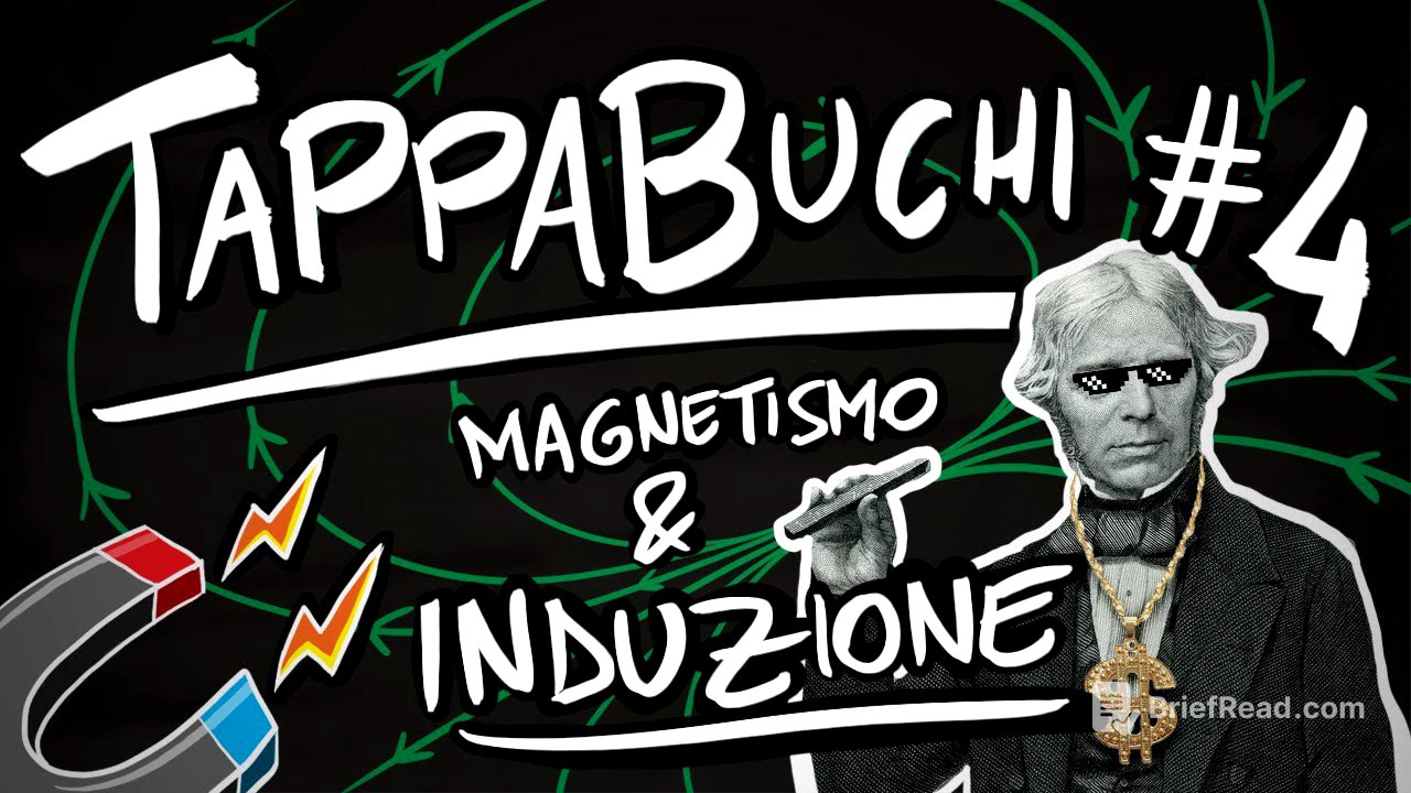 FISICA Tappabuchi#4 - INDUZIONE MAGNETICA, CORRENTE INDOTTA, LEGGE di FARADAY-NEUMANN-LENTZ