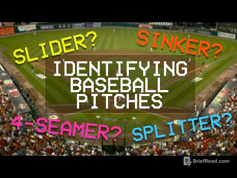 How to identify baseball pitches