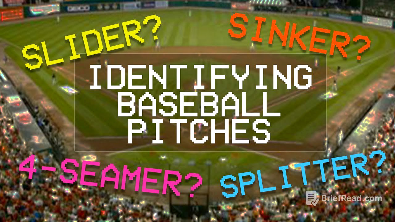 How to identify baseball pitches