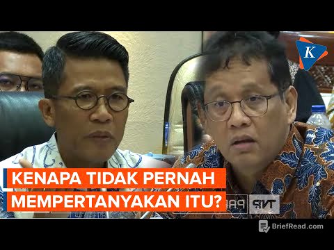 Saat Menkeu Purbaya Tanya Balik DPR soal Warisan Masalah Fiskal