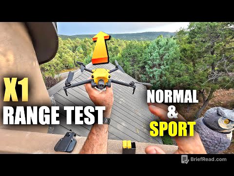 SKYROVER X1 Range Test in Normal & Sport Modes - HOW FAR will it GO?!