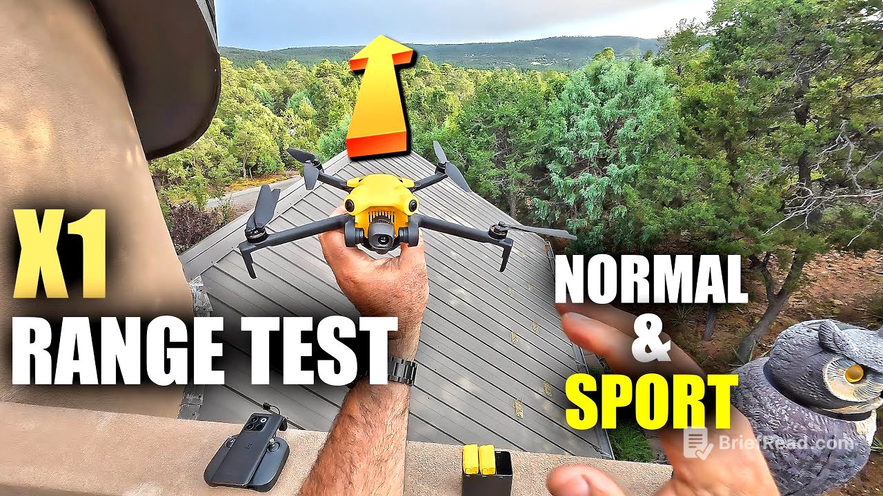 SKYROVER X1 Range Test in Normal & Sport Modes - HOW FAR will it GO?!