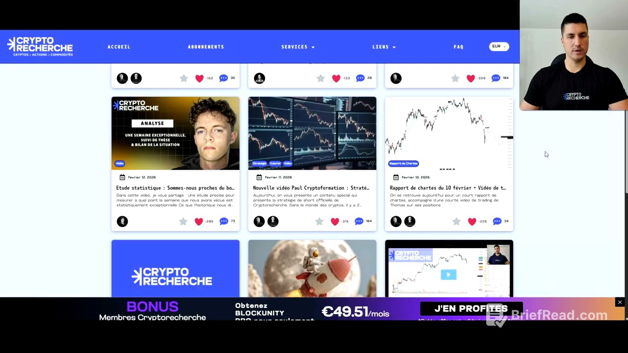 Mise à jour Bitcoin, cryptos, actions, trade et CADEAU pour vous