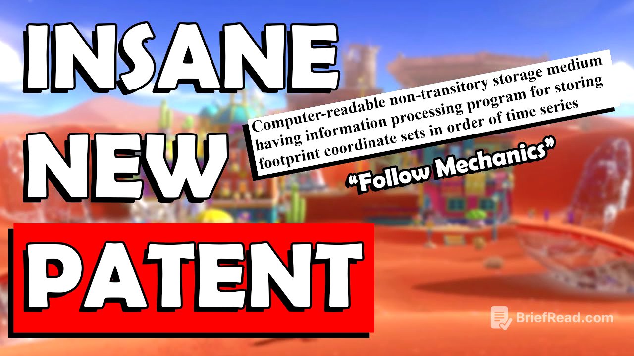 Nintendo are trying to patent "FOLLOW MECHANICS" Now???