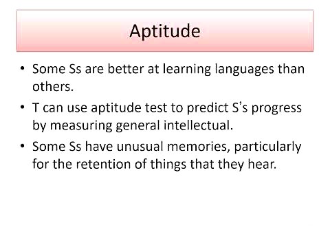 2 Describing Learners