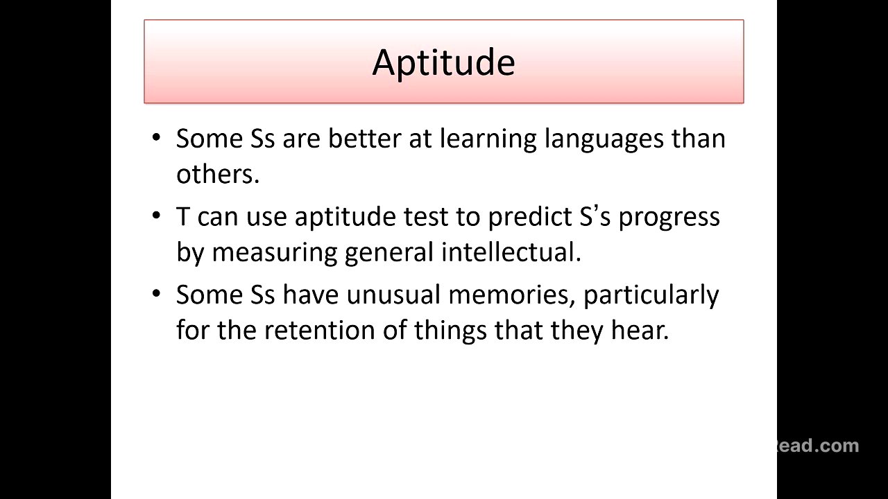 2 Describing Learners