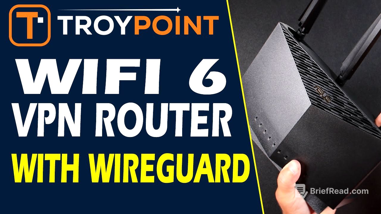 🔒 Best WiFi 6 WireGuard VPN Router Setup - Asus AX5700 (RT-AX86U PRO)