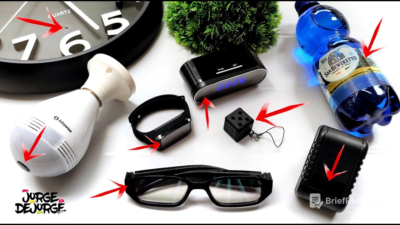 ★ 8 CÂMERAS ESPIÃS que você jamais desconfiaria — CUIDADO! 😲