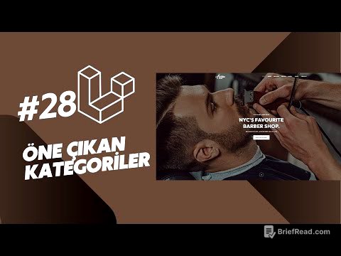 Laravel 12 Berber Randevu Sitesi Ders 28 - Öne çıkan Kategoriler