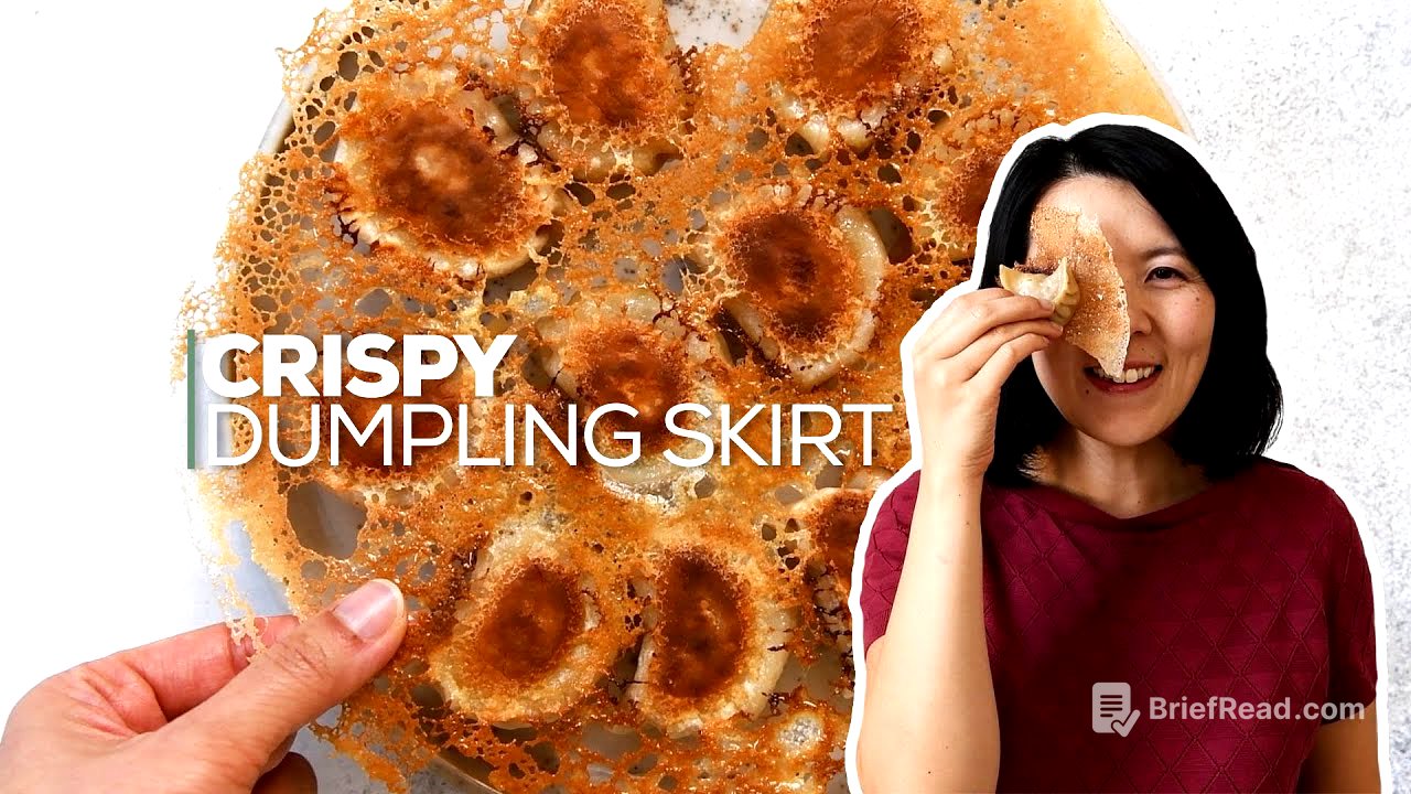 The Best Crispy Dumpling Skirt (Dumpling Lace) | Lisa Lin