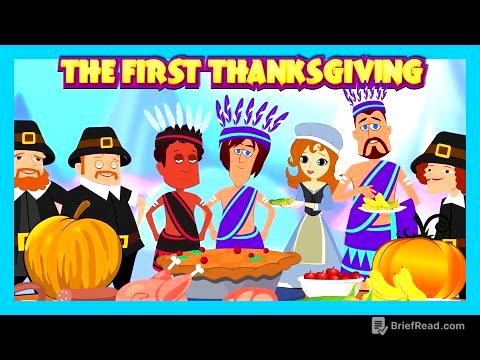 The First Thanksgiving English Story For Kids || The Story Of Thanksgiving