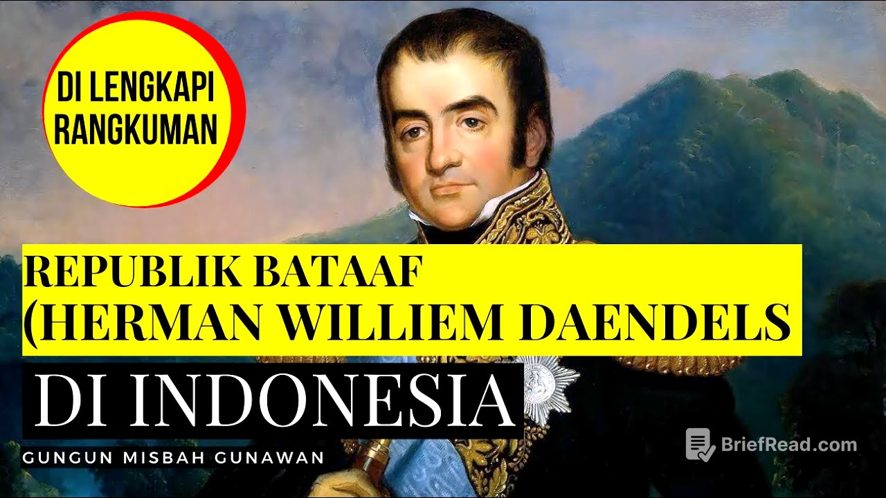Masa Pemerintahan Prancis di Indonesia [Herman Williem Daendels] Tahun 1808-1811