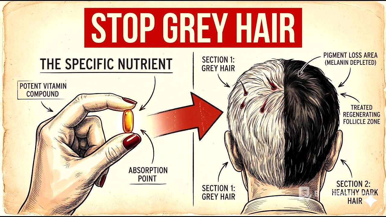 Forget Expensive Hair Treatments — This Simple Nutrient Fix Supports Gray Hair From Within