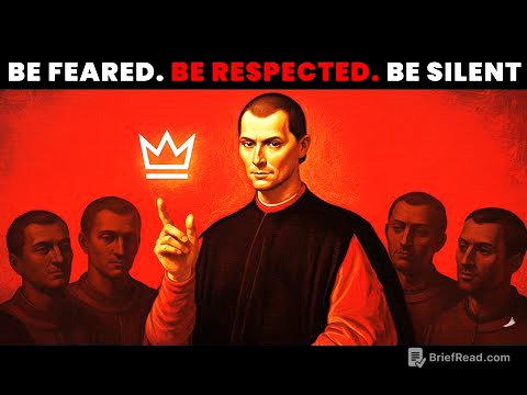 From Nobody to A Respected LEADER in 30 Days – Machiavelli’s Formula for Power | psychology 