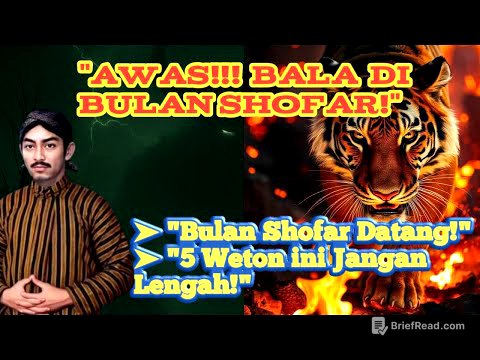 Weton ini harus waspada di bulan Shafar!!!