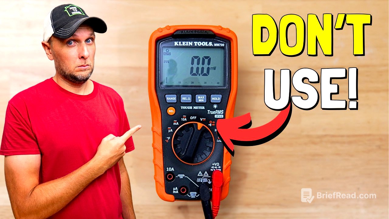 Most DIYers Are Using Their Multimeters Incorrectly!